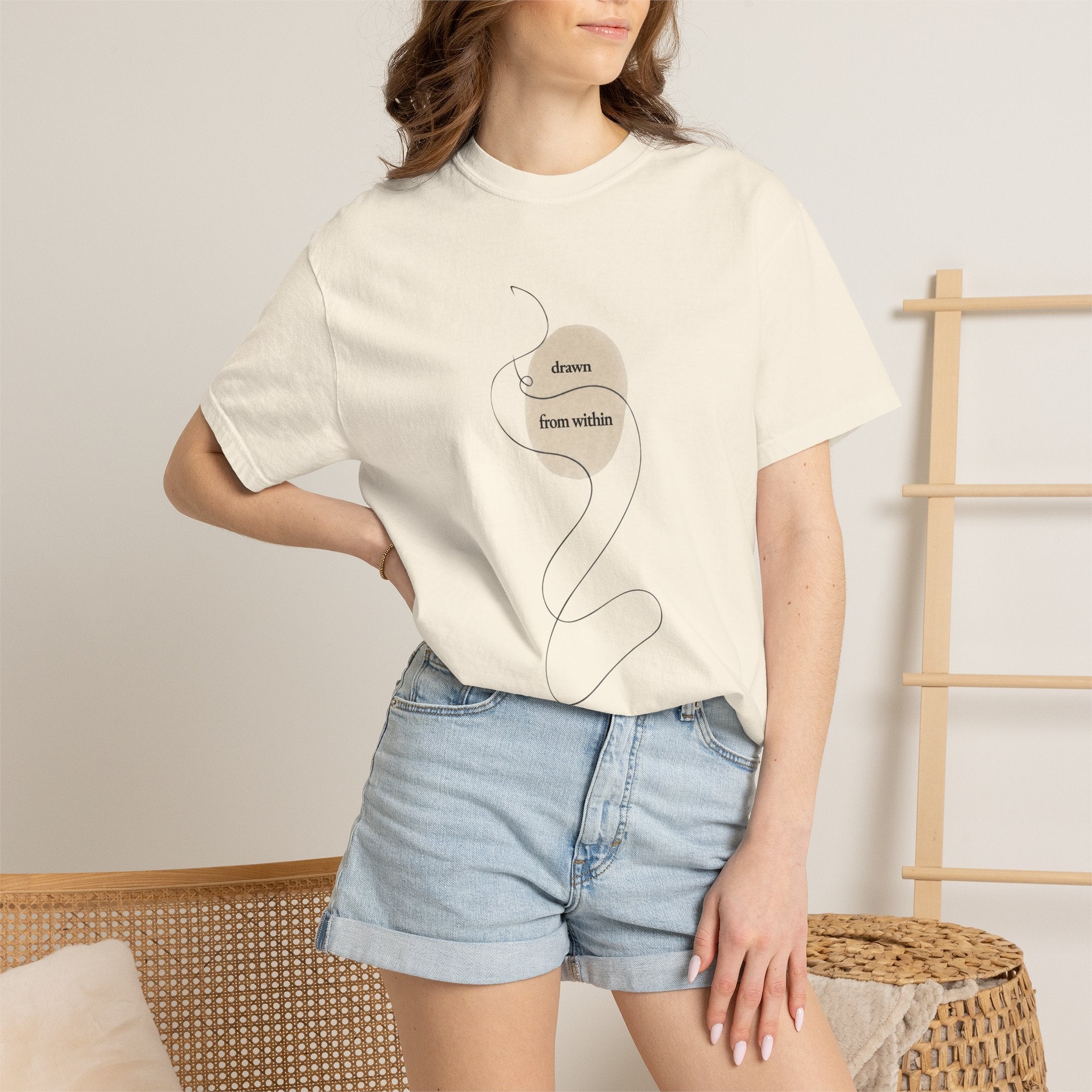 Drawn From Within Heavyweight Cotton Tee