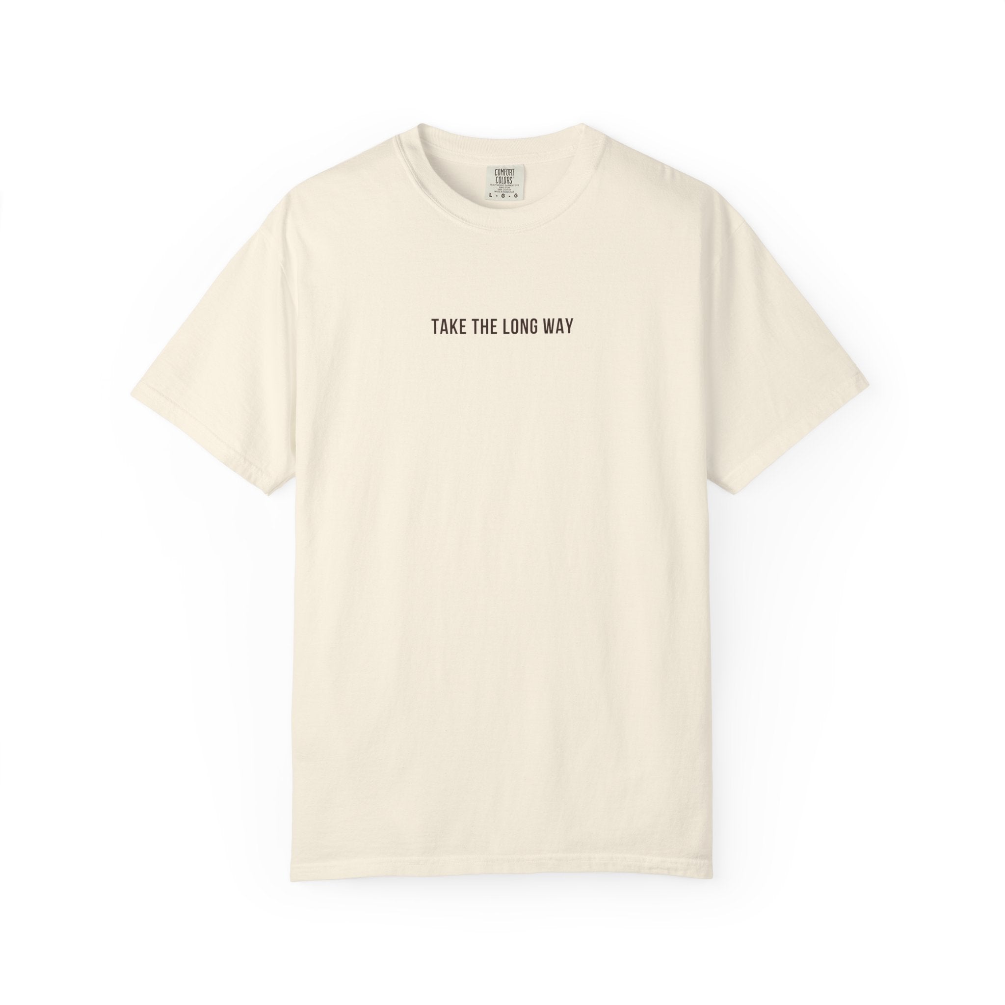 Take The Long Way Heavyweight Cotton Tee