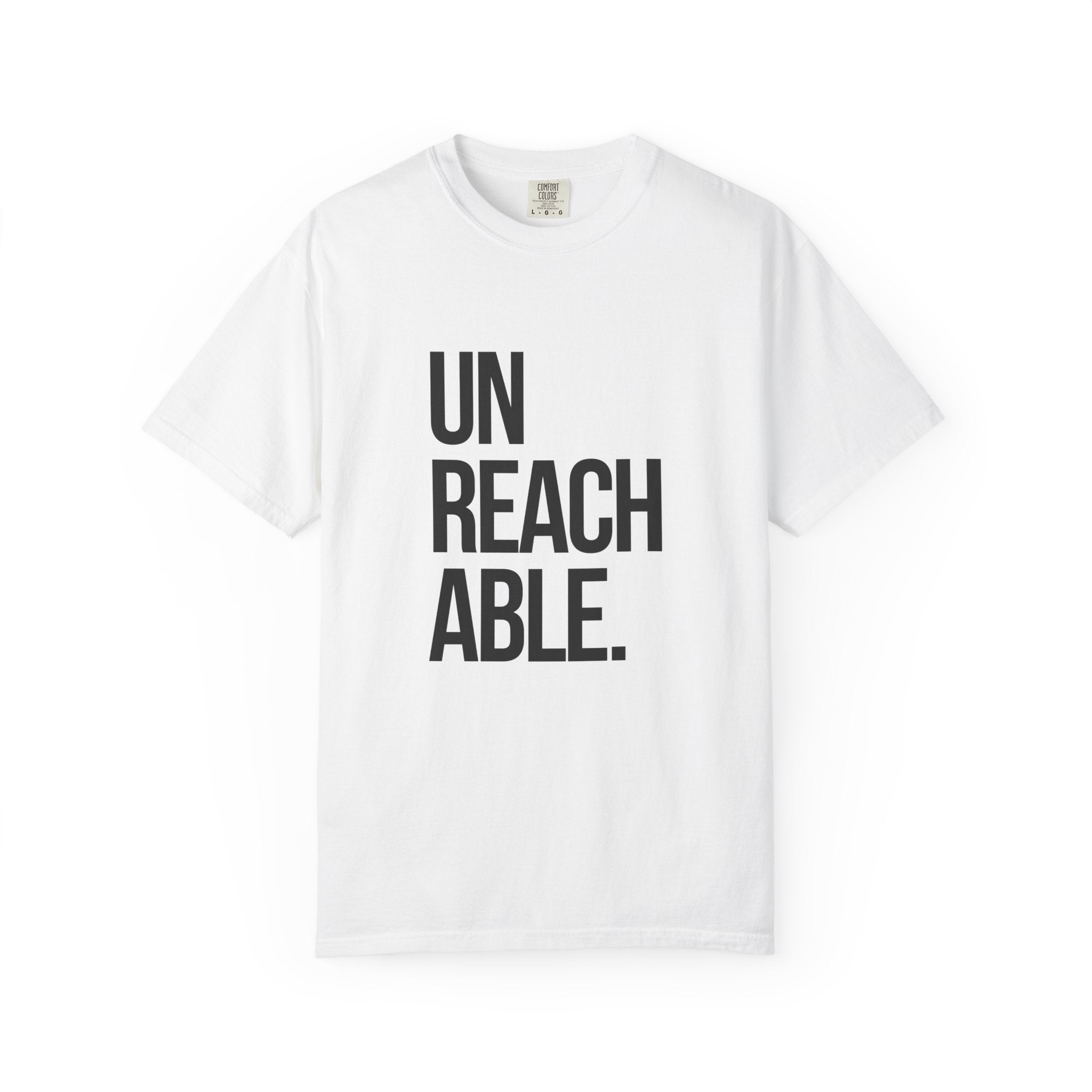 Back When I'm Back Heavyweight Cotton Tee