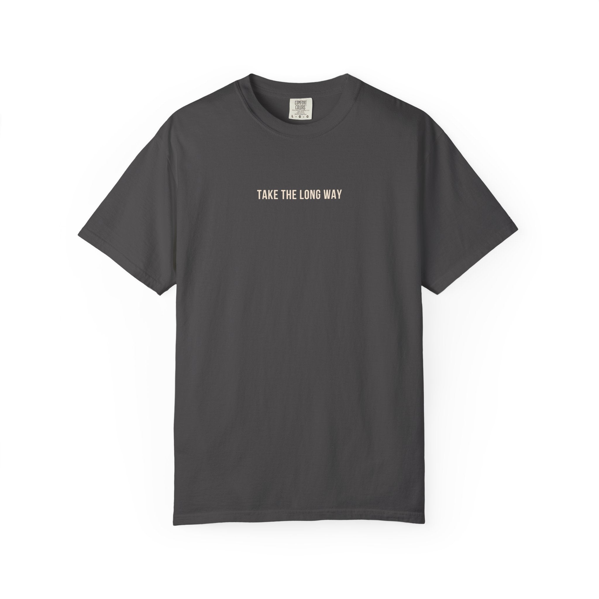 Take The Long Way Heavyweight Cotton Tee