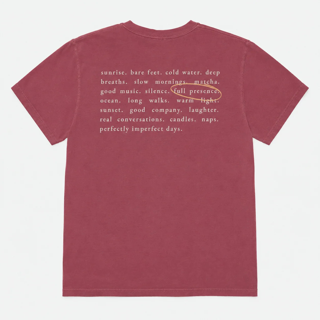 Good Days Heavyweight Cotton Tee