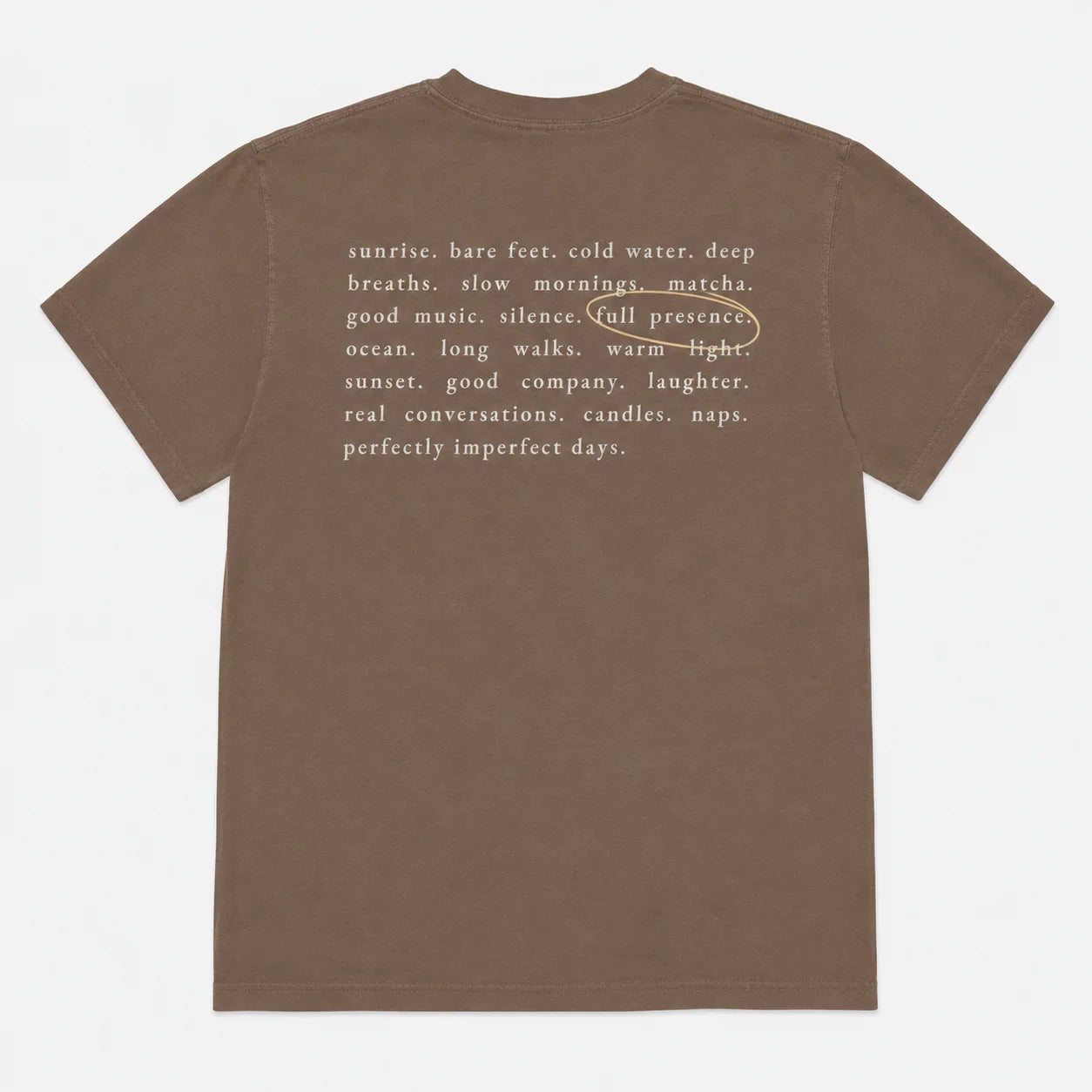 Good Days Heavyweight Cotton Tee