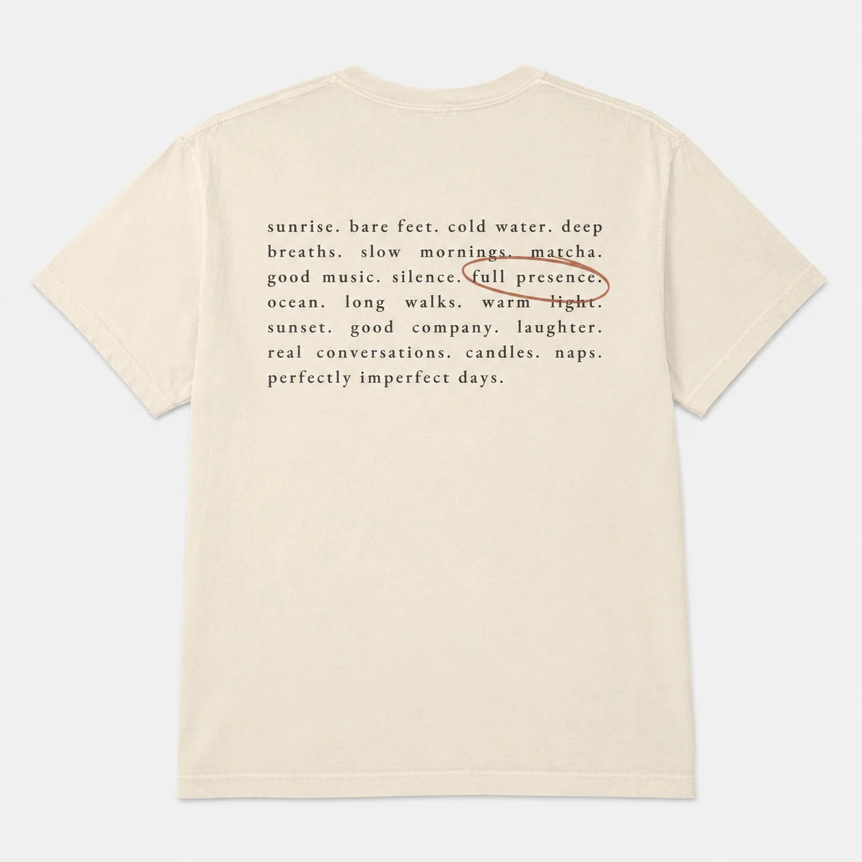 Good Days Heavyweight Cotton Tee