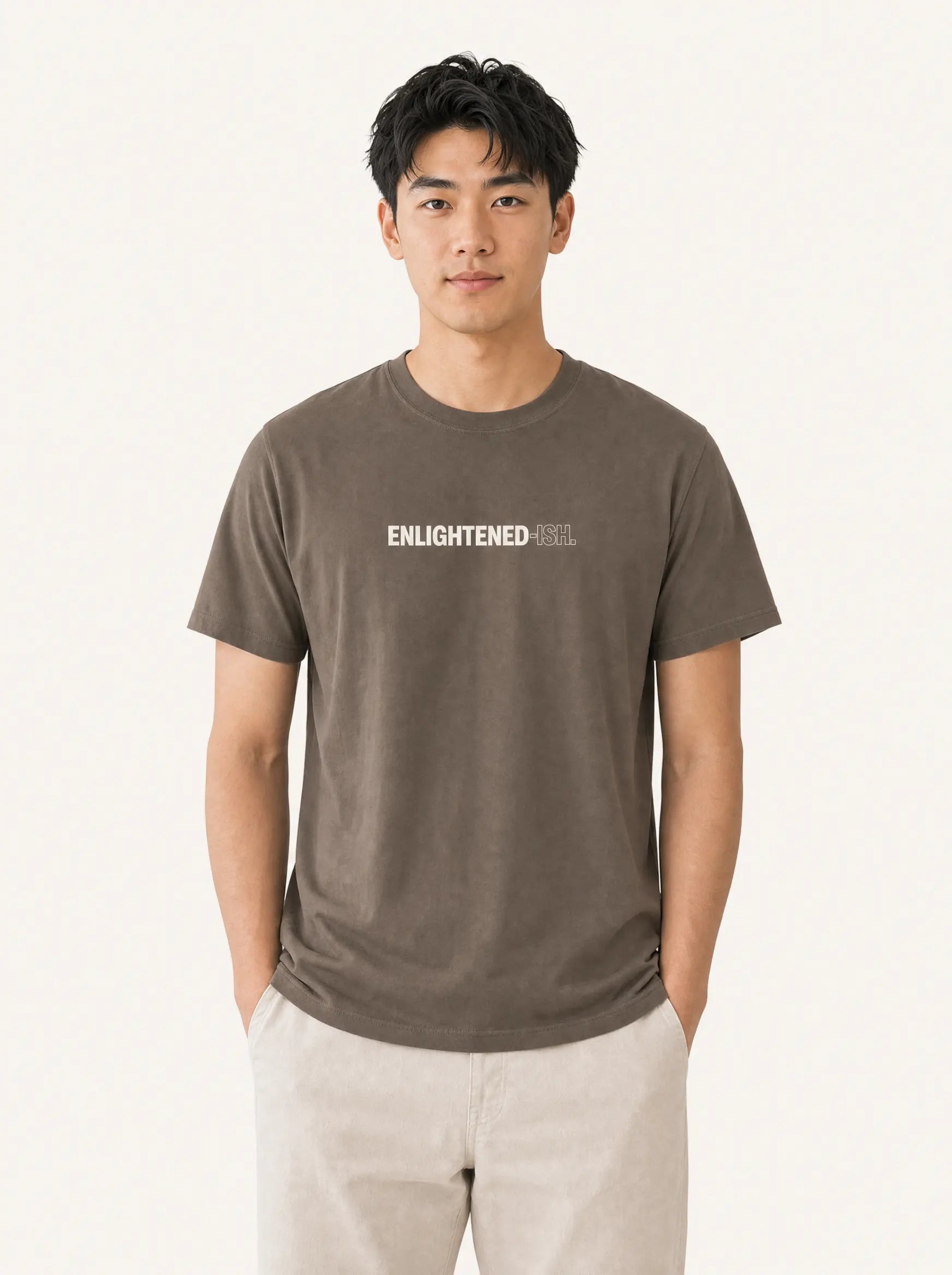 ENLIGHTENED-ISH Heavyweight Cotton Tee
