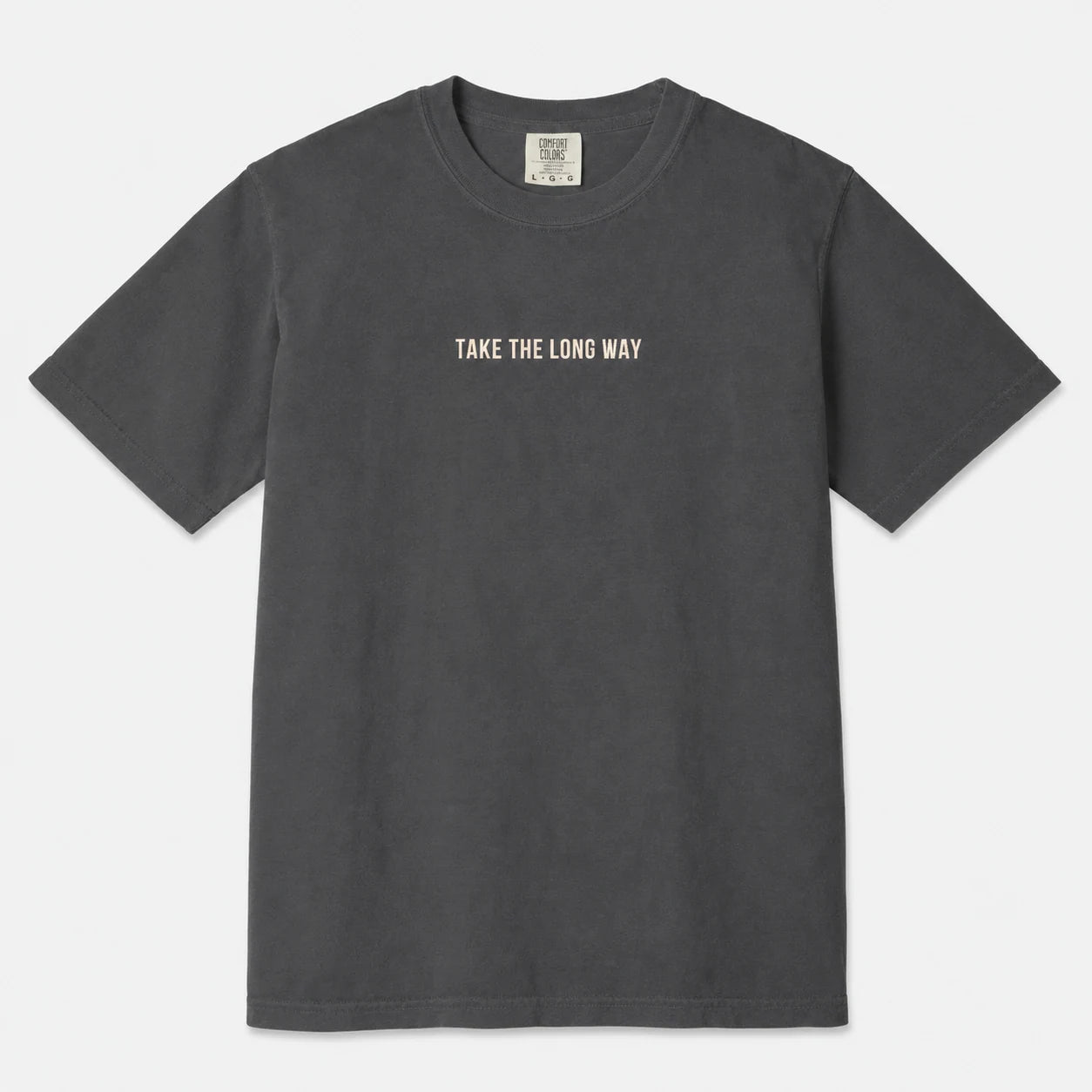 Take The Long Way Heavyweight Cotton Tee