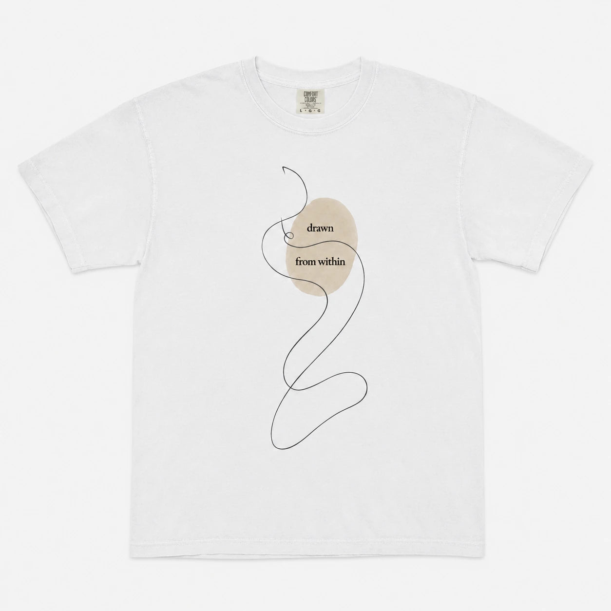 Drawn From Within Heavyweight Cotton Tee