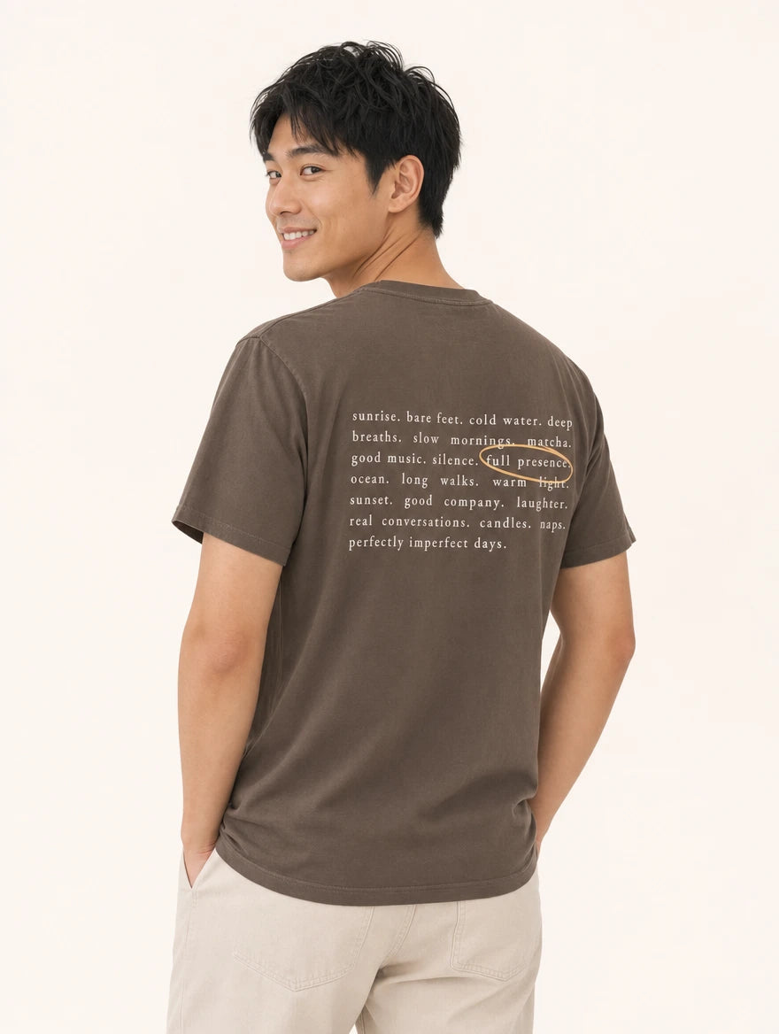 Good Days Heavyweight Cotton Tee