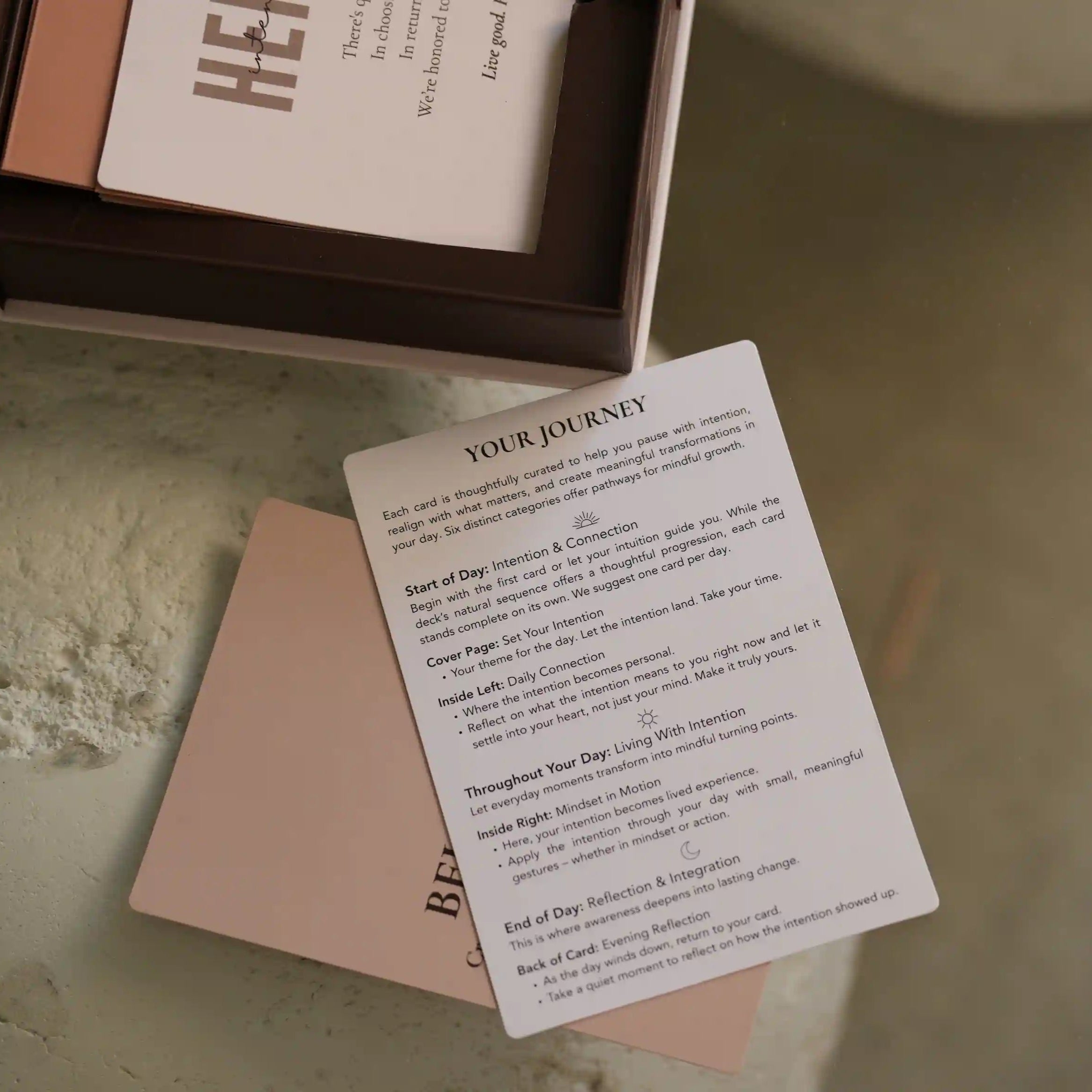 blink deck quick start card