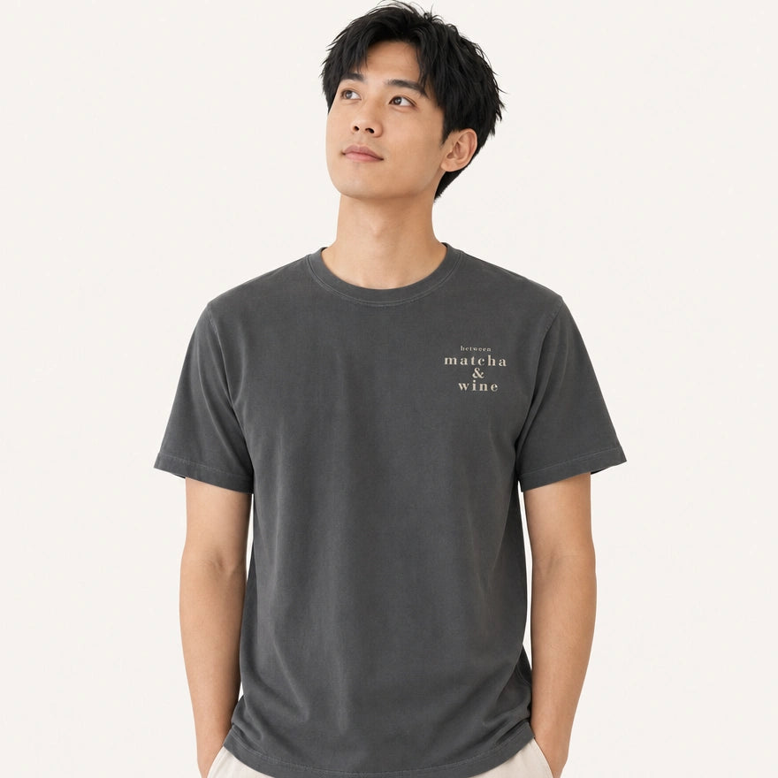 Between Matcha & Wine Heavyweight Cotton Tee