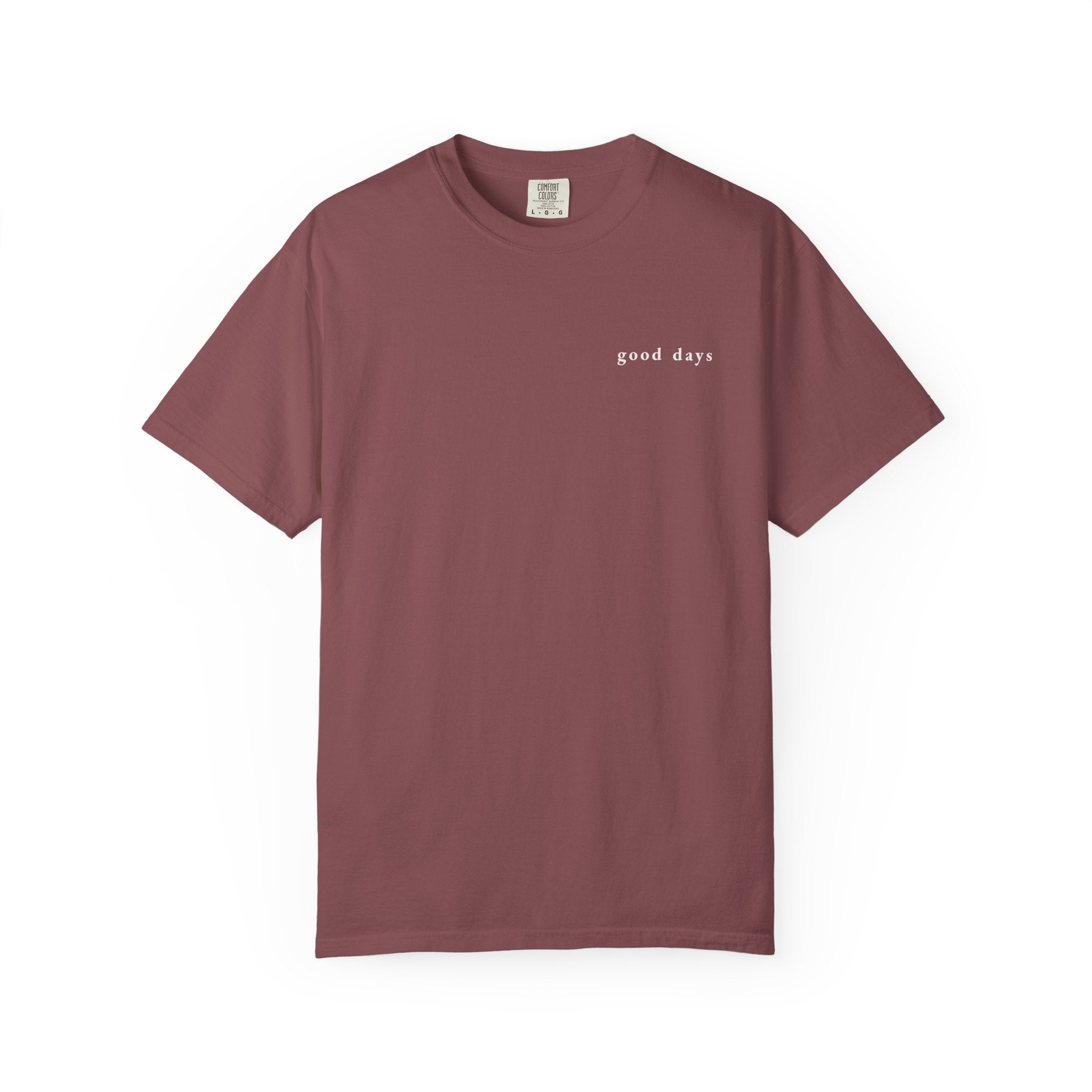 Good Days Heavyweight Cotton Tee