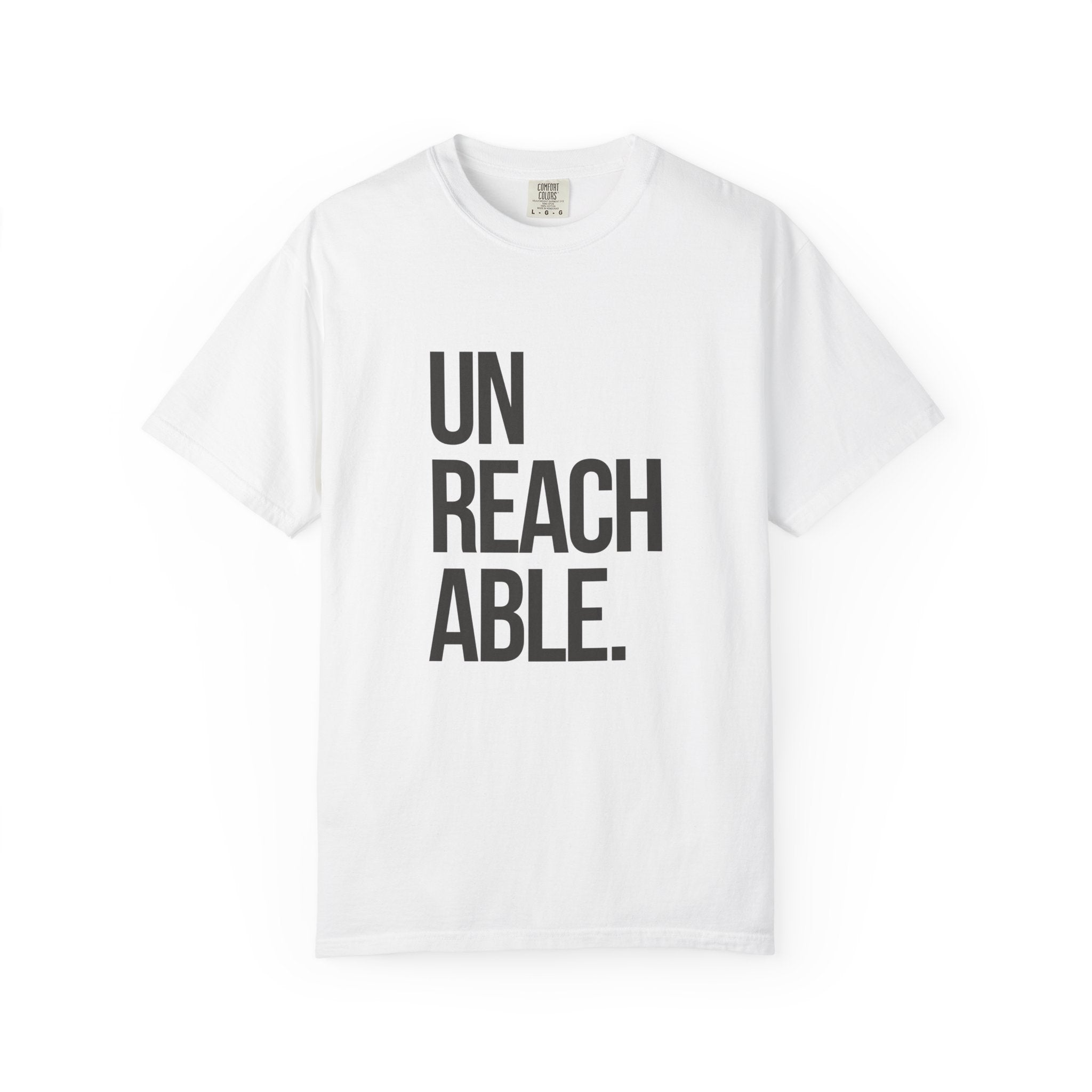Back When I'm Back Heavyweight Cotton Tee