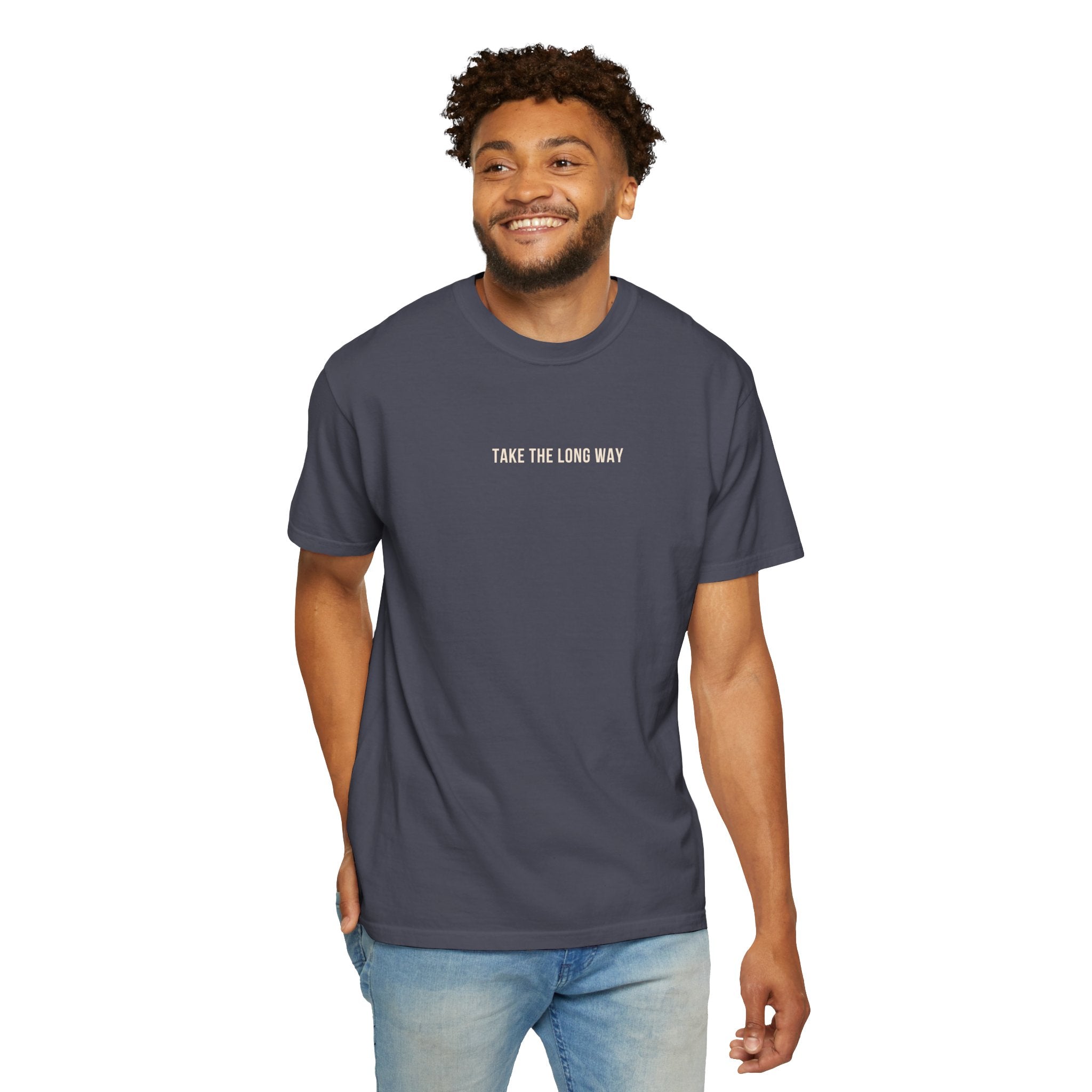 Take The Long Way Heavyweight Cotton Tee