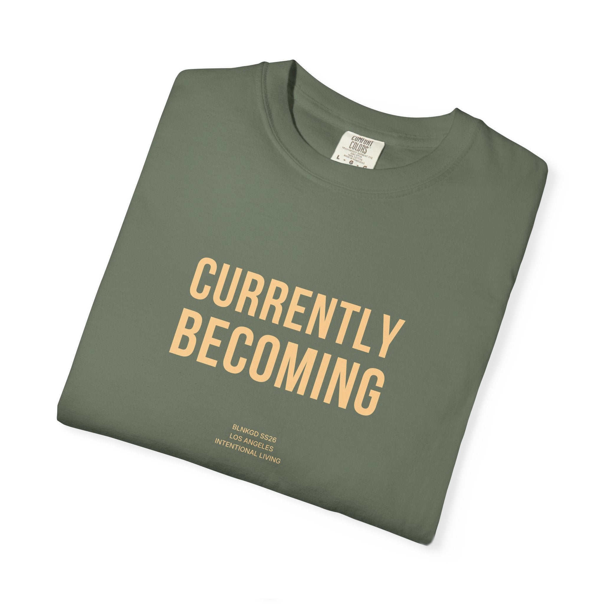 CURRENTLY BECOMING — Heavyweight Cotton Tee