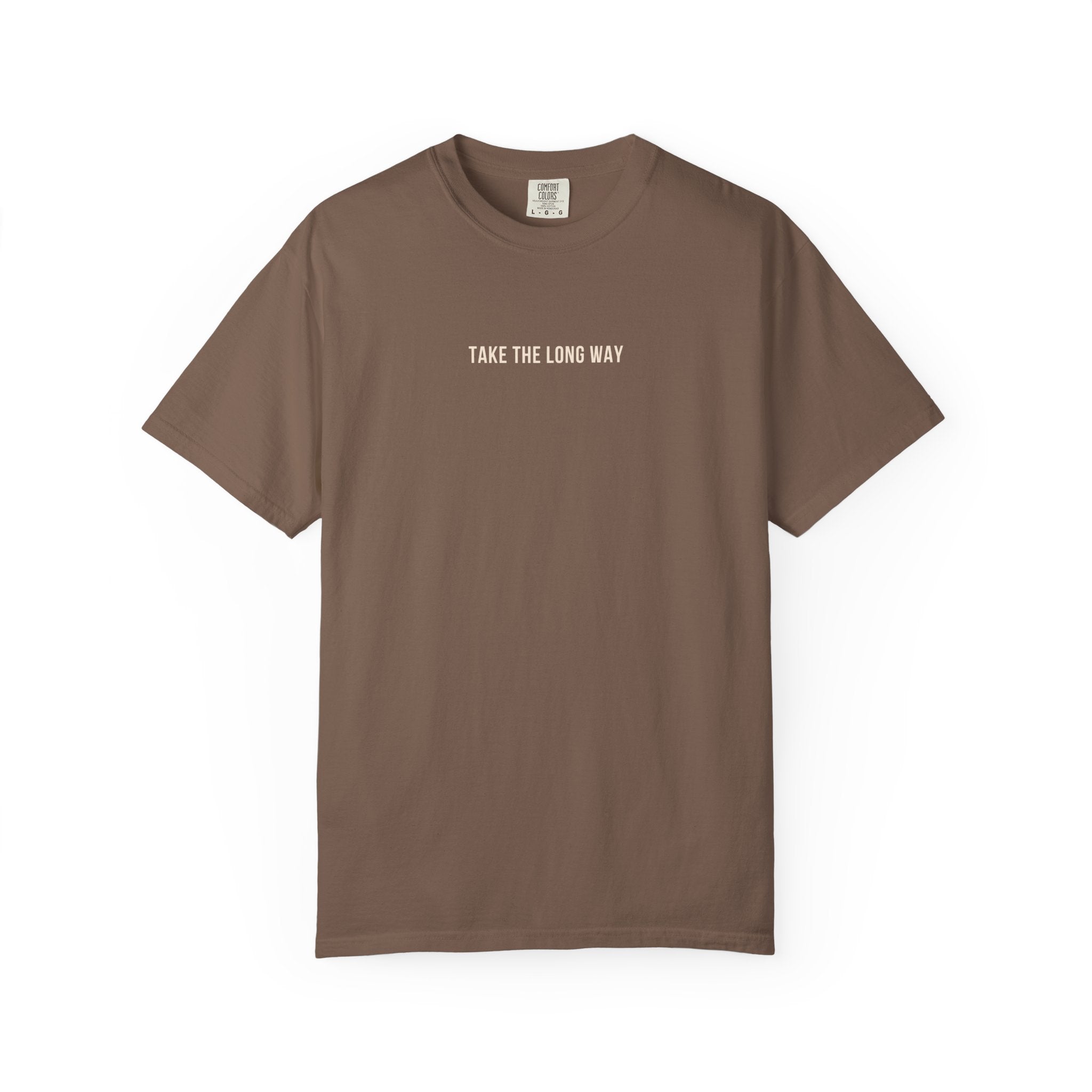 Take The Long Way Heavyweight Cotton Tee