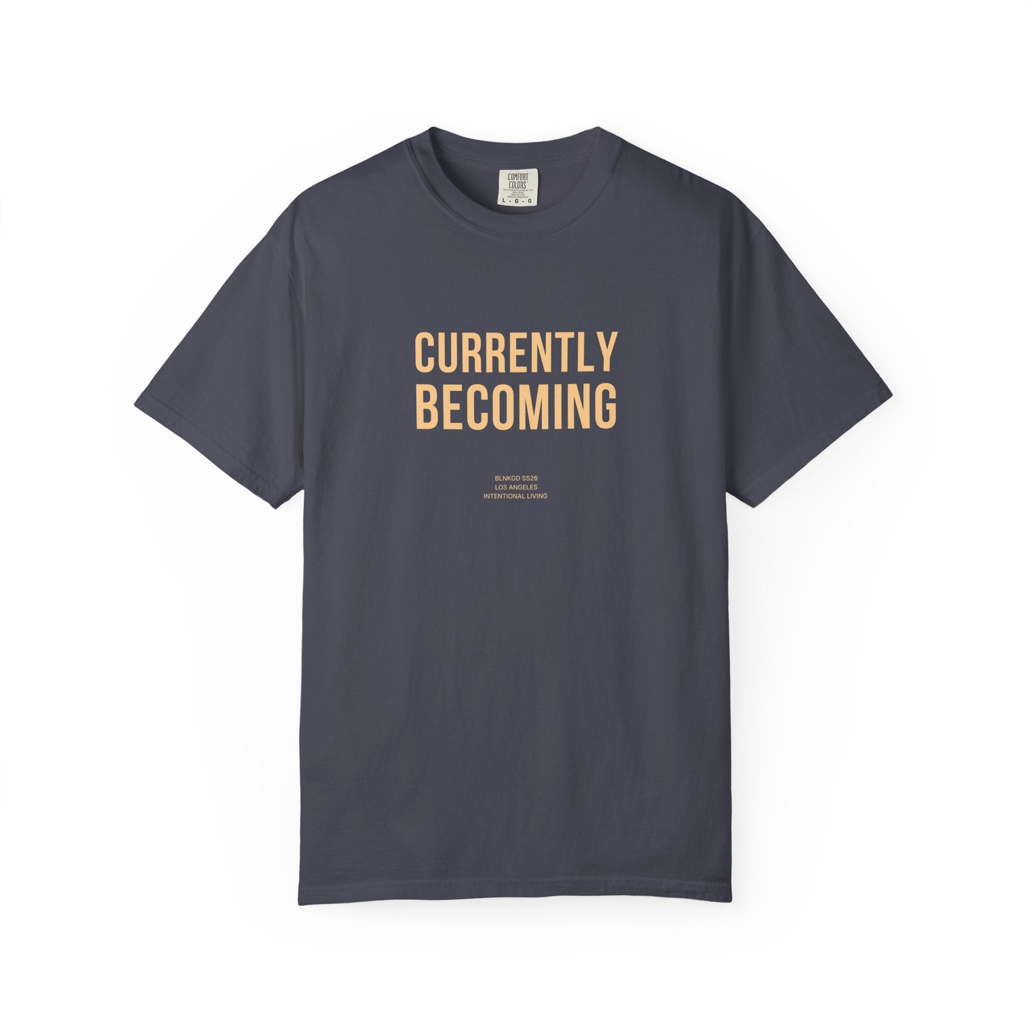 CURRENTLY BECOMING — Heavyweight Cotton Tee