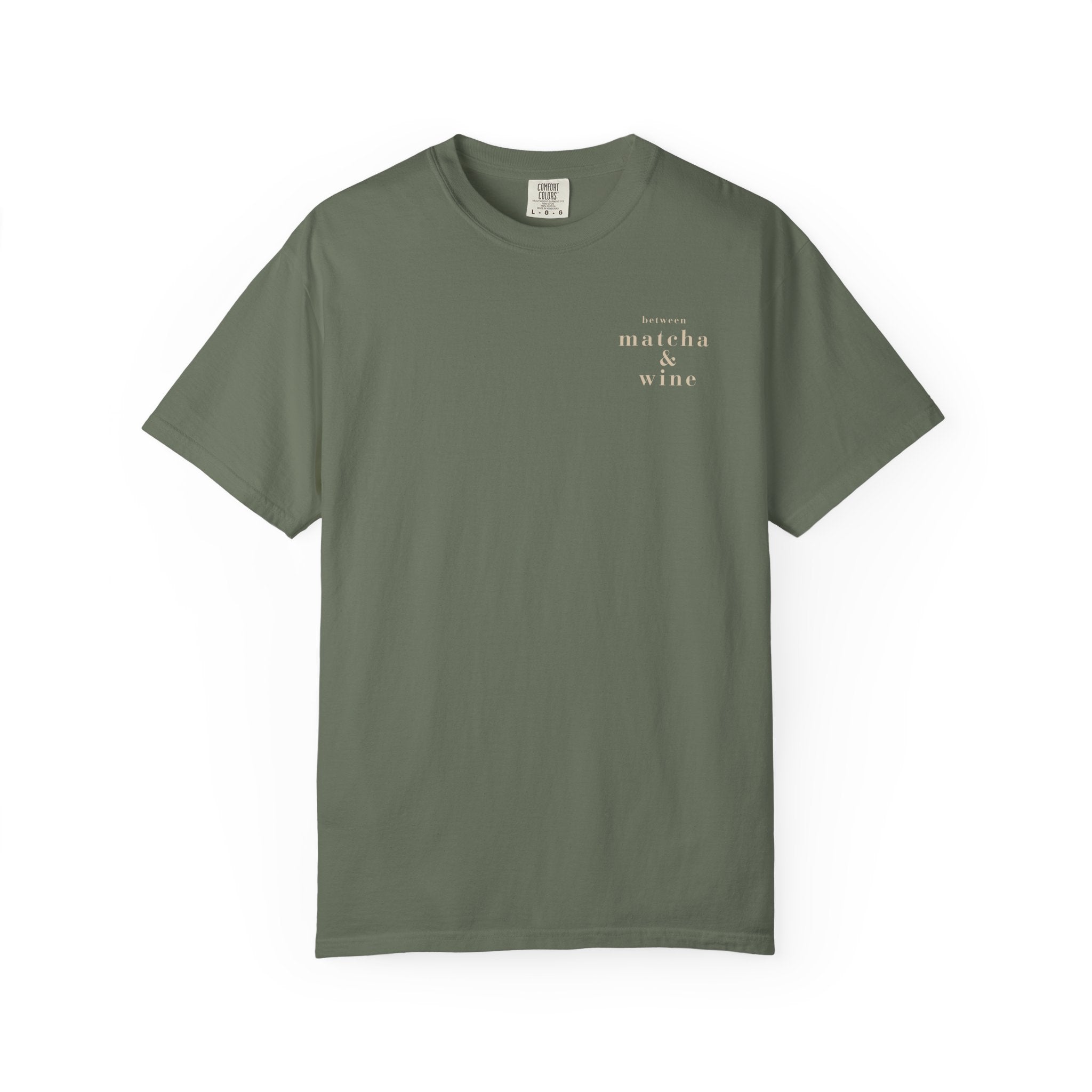 Between Matcha & Wine Heavyweight Cotton Tee