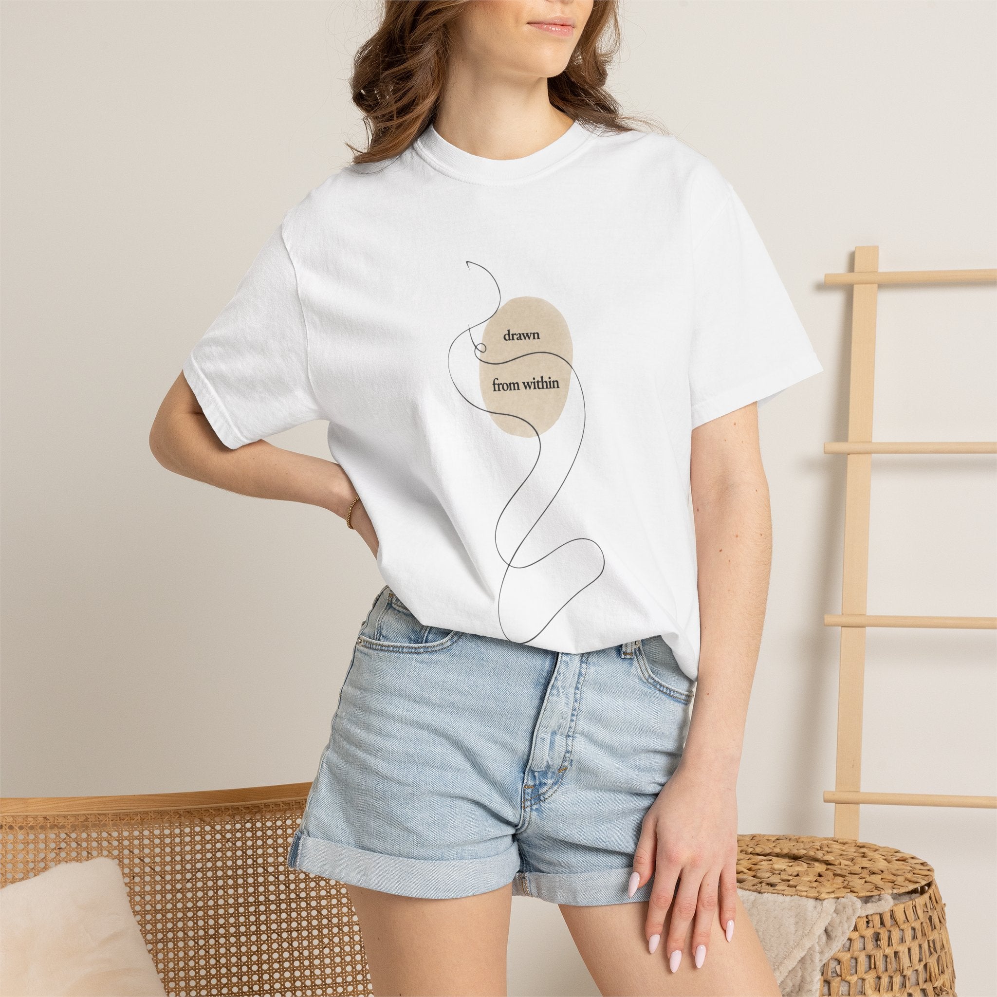 Drawn From Within Heavyweight Cotton Tee