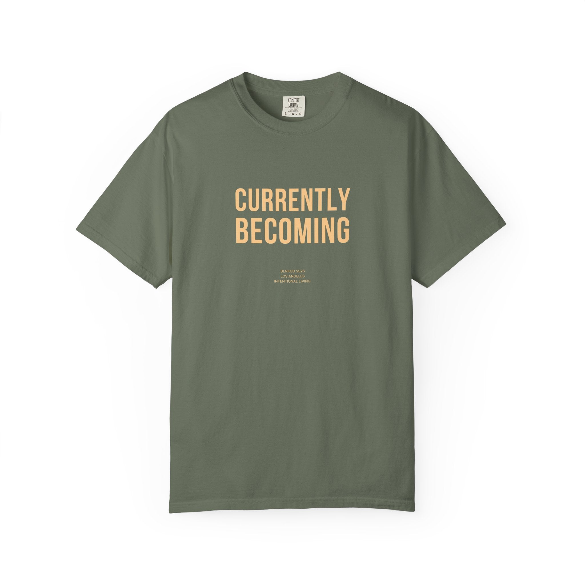CURRENTLY BECOMING — Heavyweight Cotton Tee