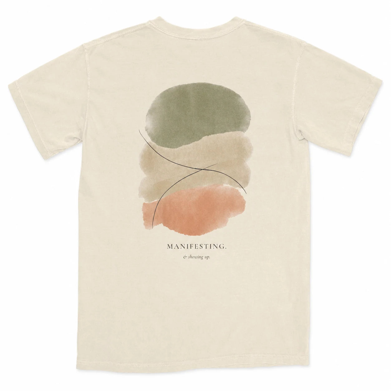 Manifesting & Showing Up Heavyweight Cotton Tee