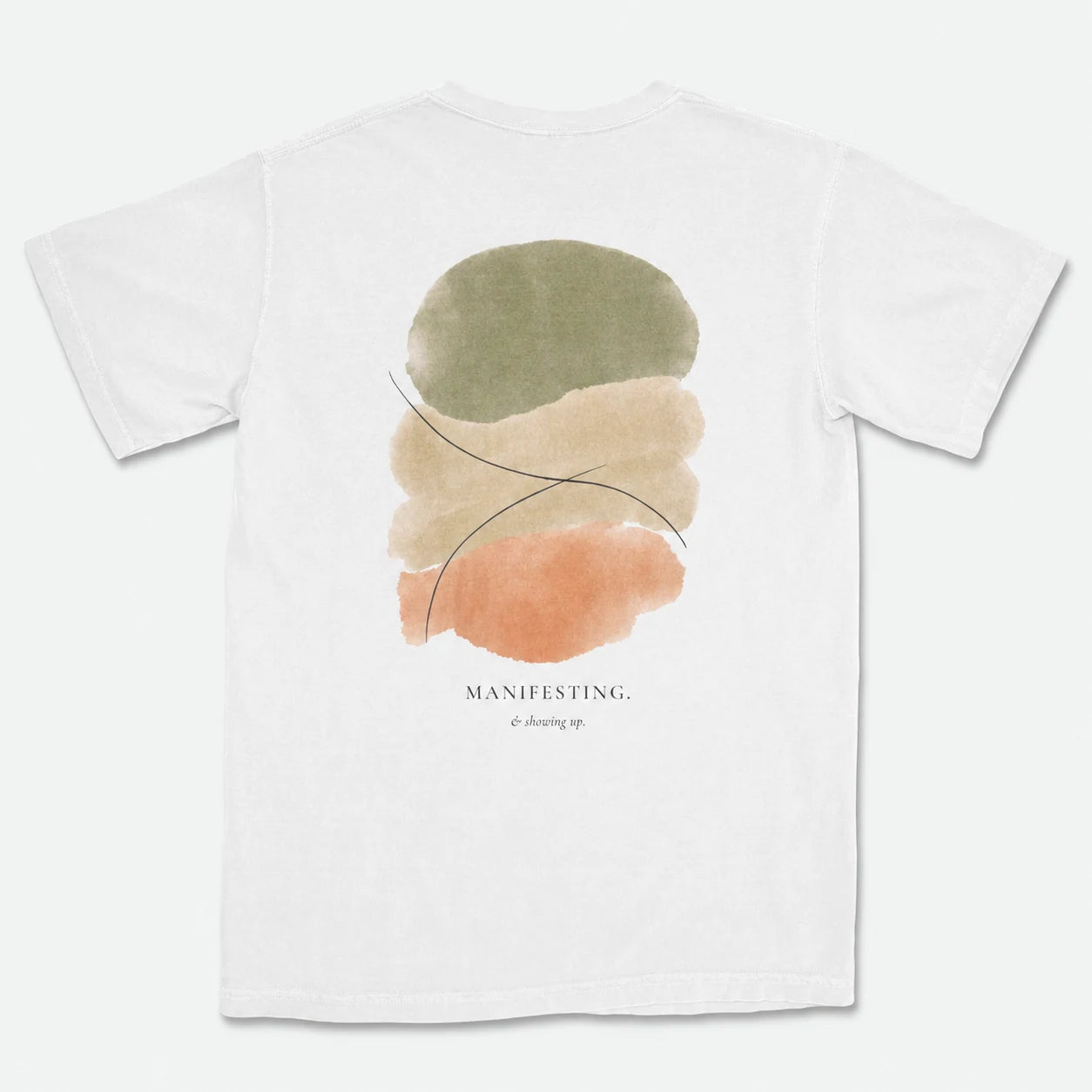 Manifesting & Showing Up Heavyweight Cotton Tee