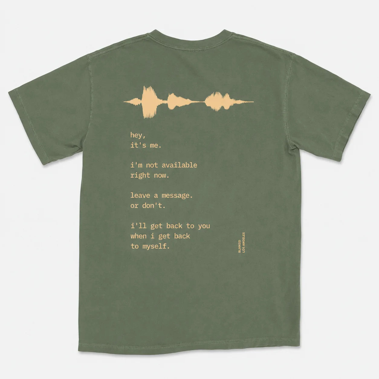 Unreachable / Voicemail Heavyweight Cotton Tee