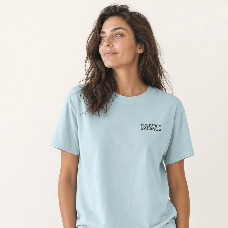 Built From Balance Heavyweight Cotton Tee