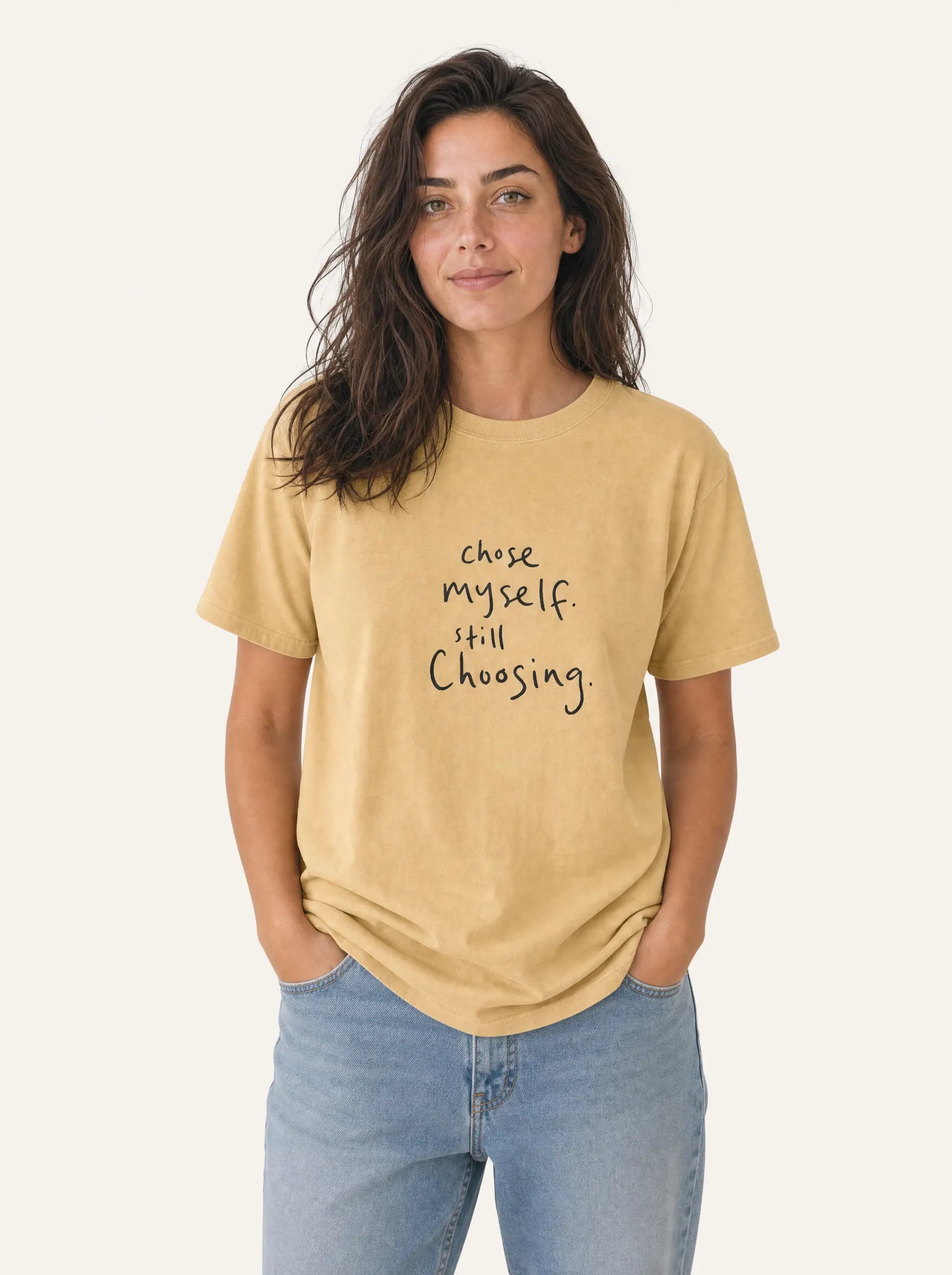 chose myself. still choosing. Heavyweight Cotton Tee