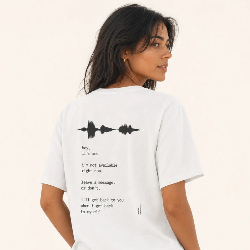 Unreachable / Voicemail Heavyweight Cotton Tee