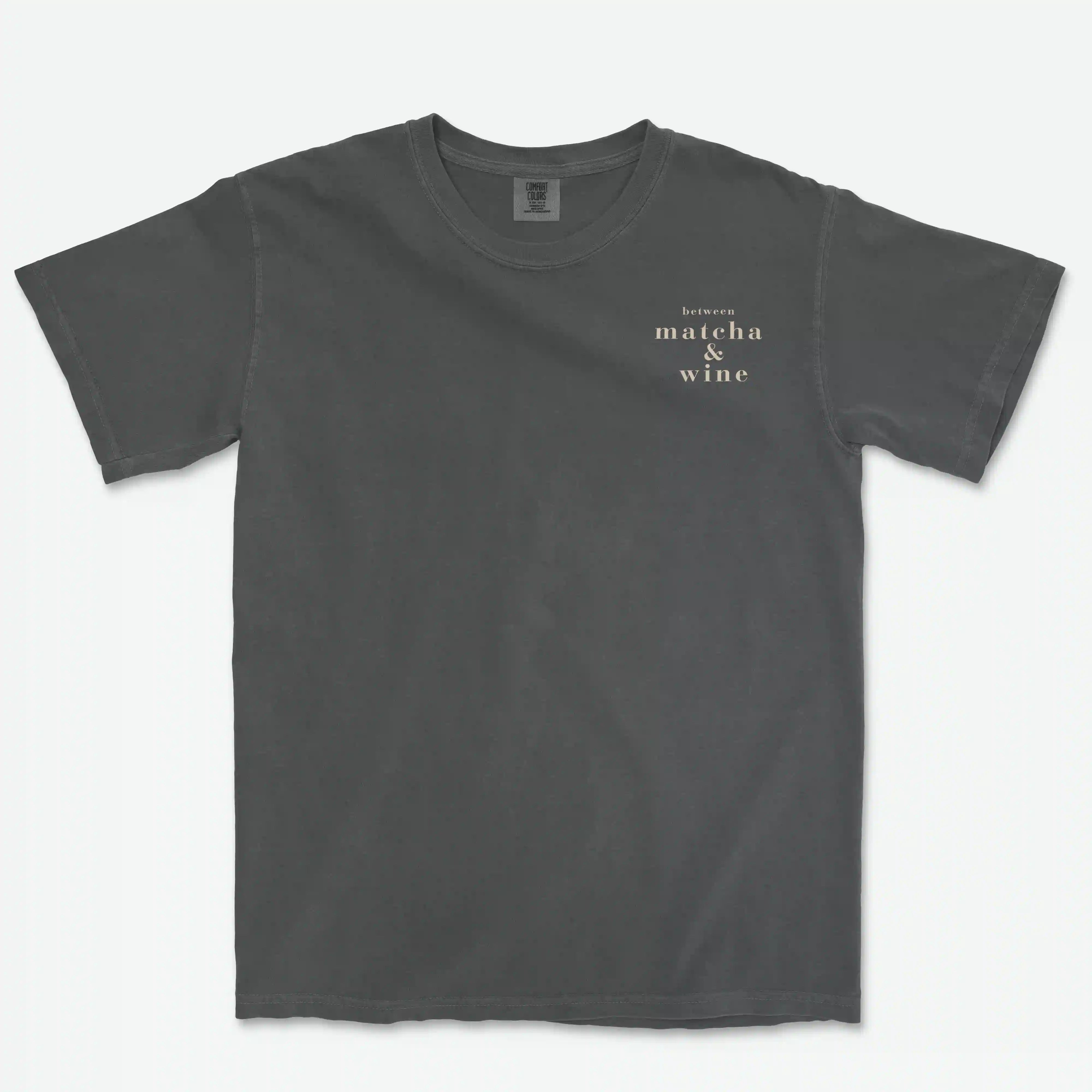 Between Matcha & Wine Heavyweight Cotton Tee