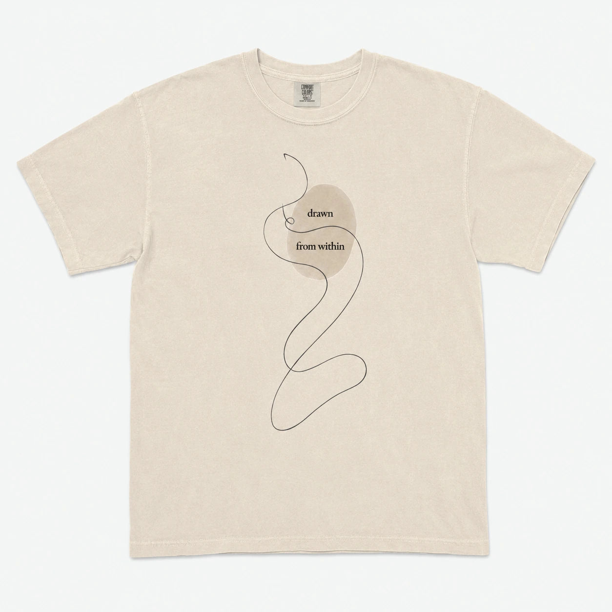 Drawn From Within Heavyweight Cotton Tee