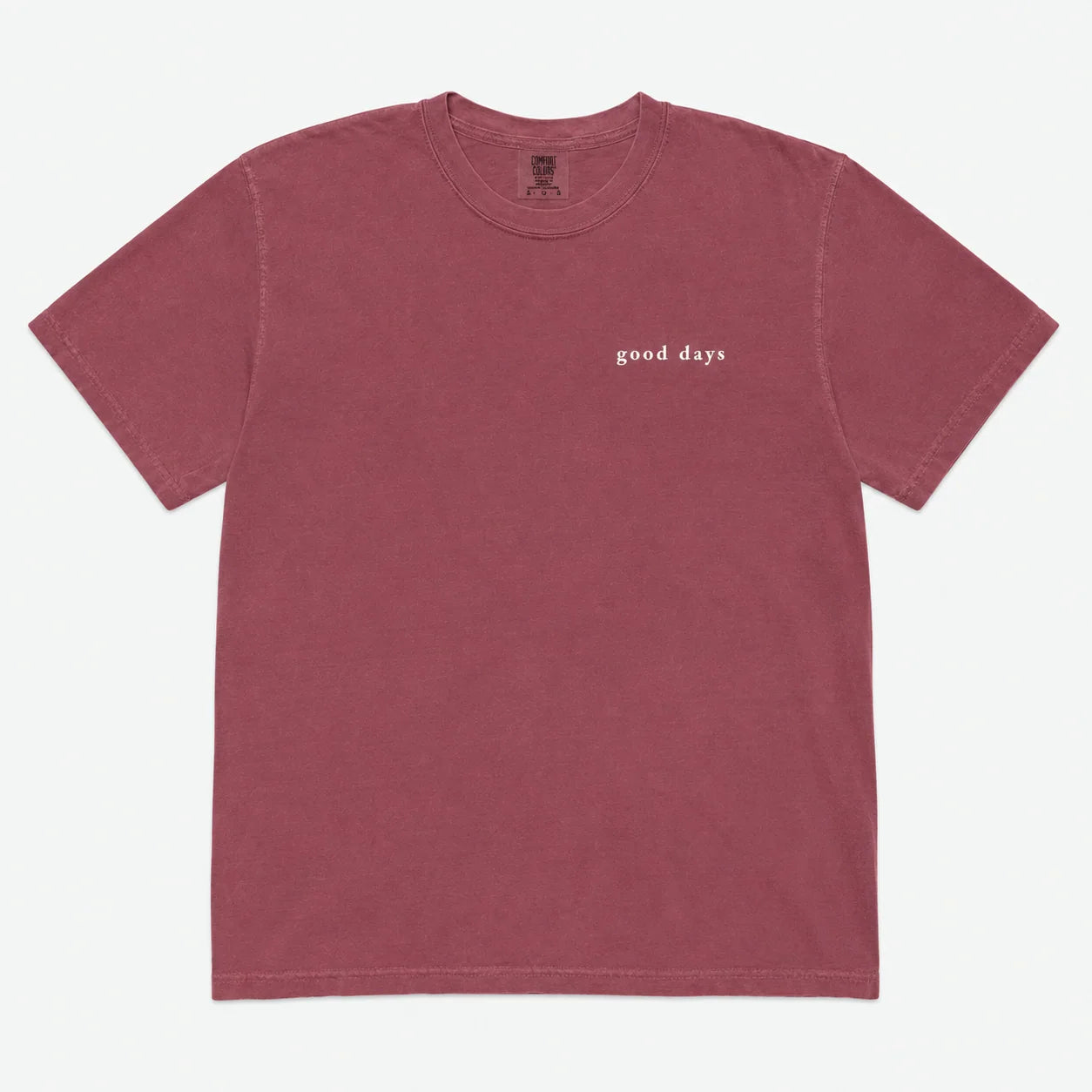 Good Days Heavyweight Cotton Tee