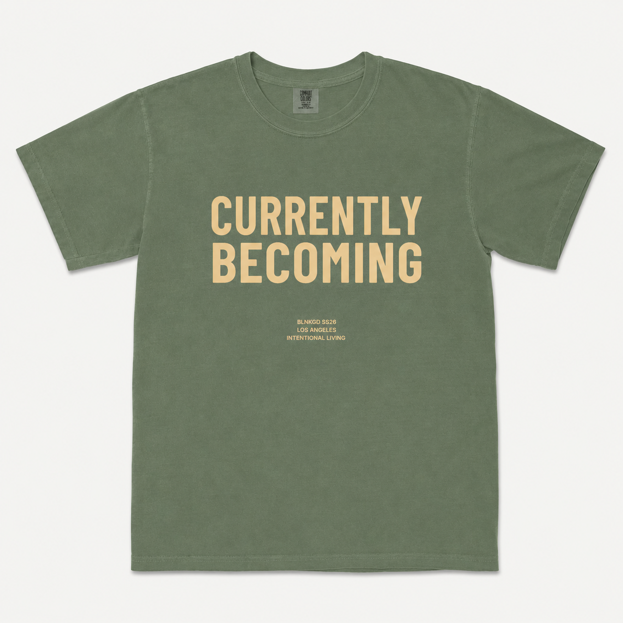 CURRENTLY BECOMING Heavyweight Cotton Tee