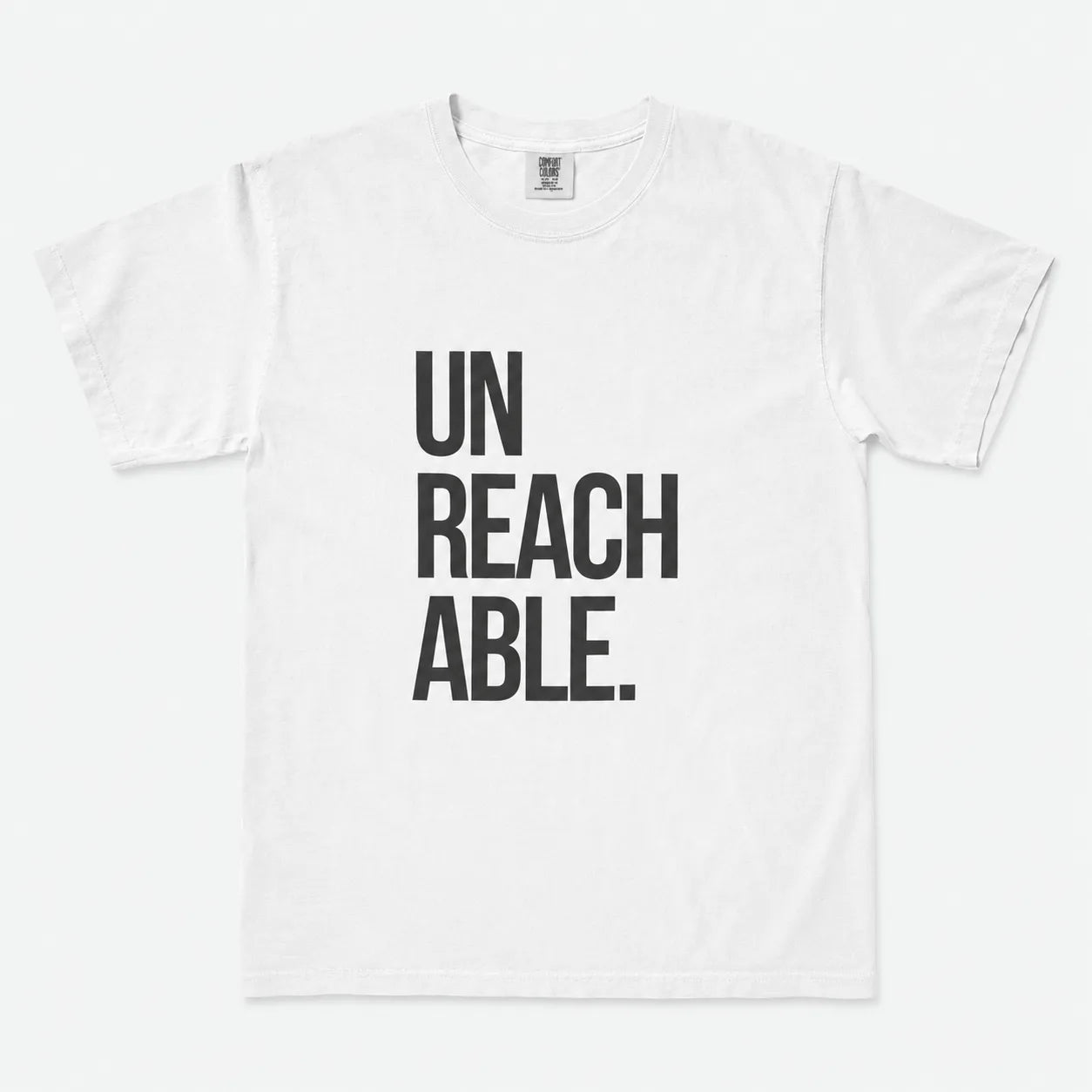 Back When I'm Back Heavyweight Cotton Tee