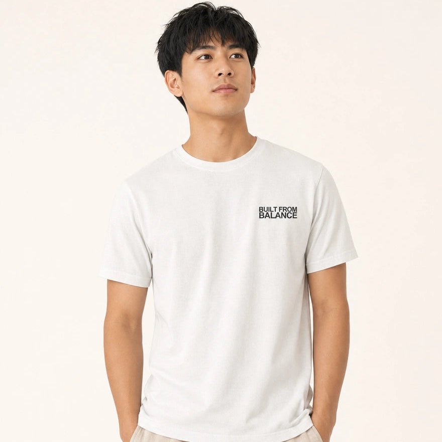 Built From Balance Heavyweight Cotton Tee